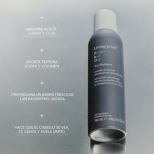 Miniatura 3 de Champú en Seco Living Proof Perfect Hair Day – Absorbe Aceite, Sudor, Olor, Limpia el Cabello, Aroma Fresco, Desintoxica el Cuero Cabelludo