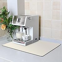 Vista 18 de ZLR Tapete de barra de café para encimeras (16 x 24 pulgadas, XL) – Tapete absorbente para secado de platos que oculta las manchas para máquinas