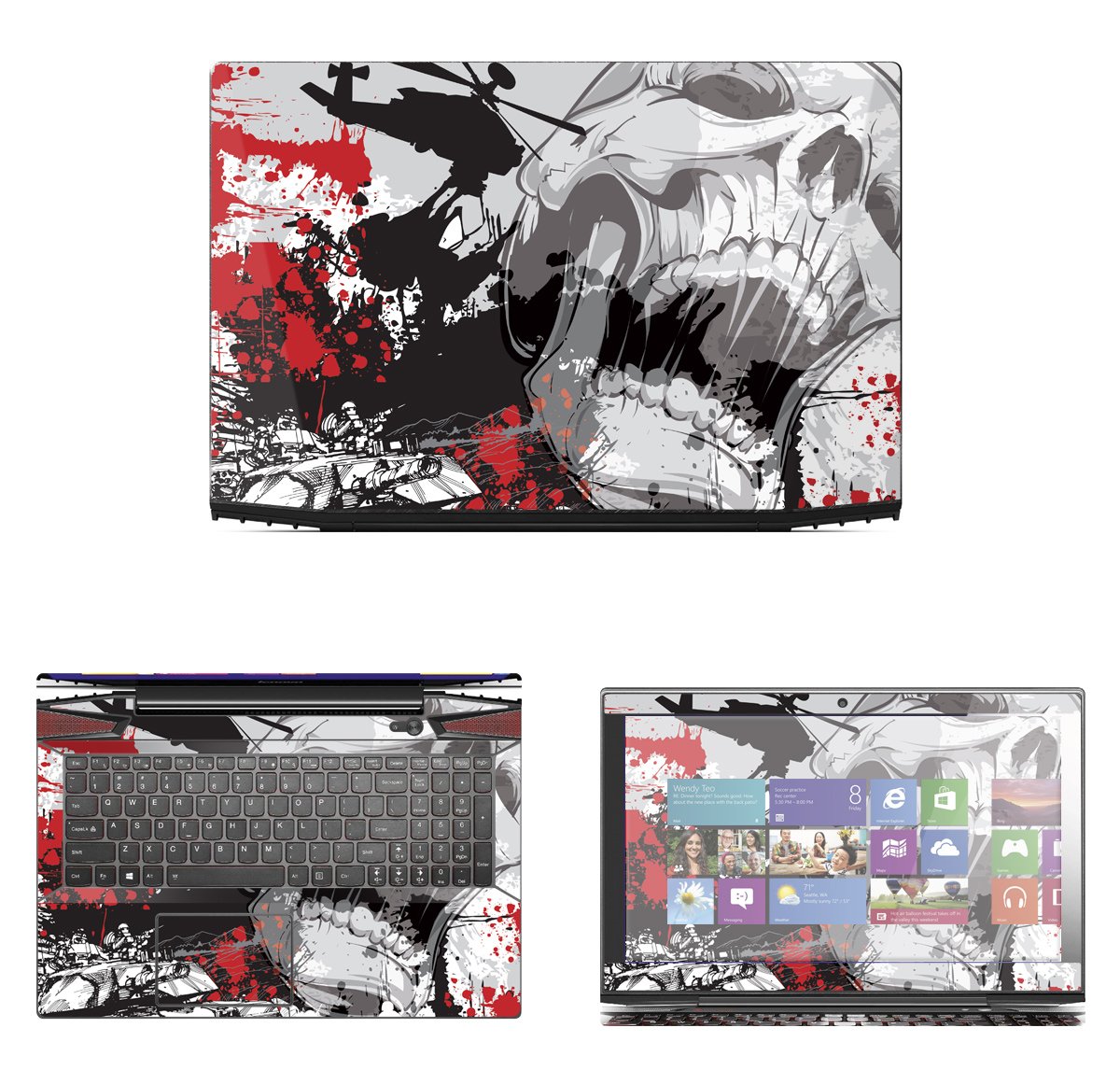 Decalrus - Protective Decal Skin skins Sticker for Lenovo Ideapad Y50 (15.6" Screen) laptop case cover wrap LEideapadY50-9