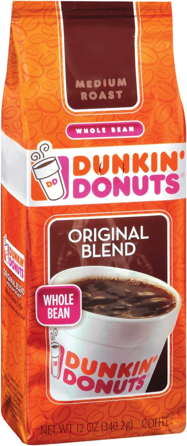 Original Blend Whole Bean Coffee, 12 Oz Bag
