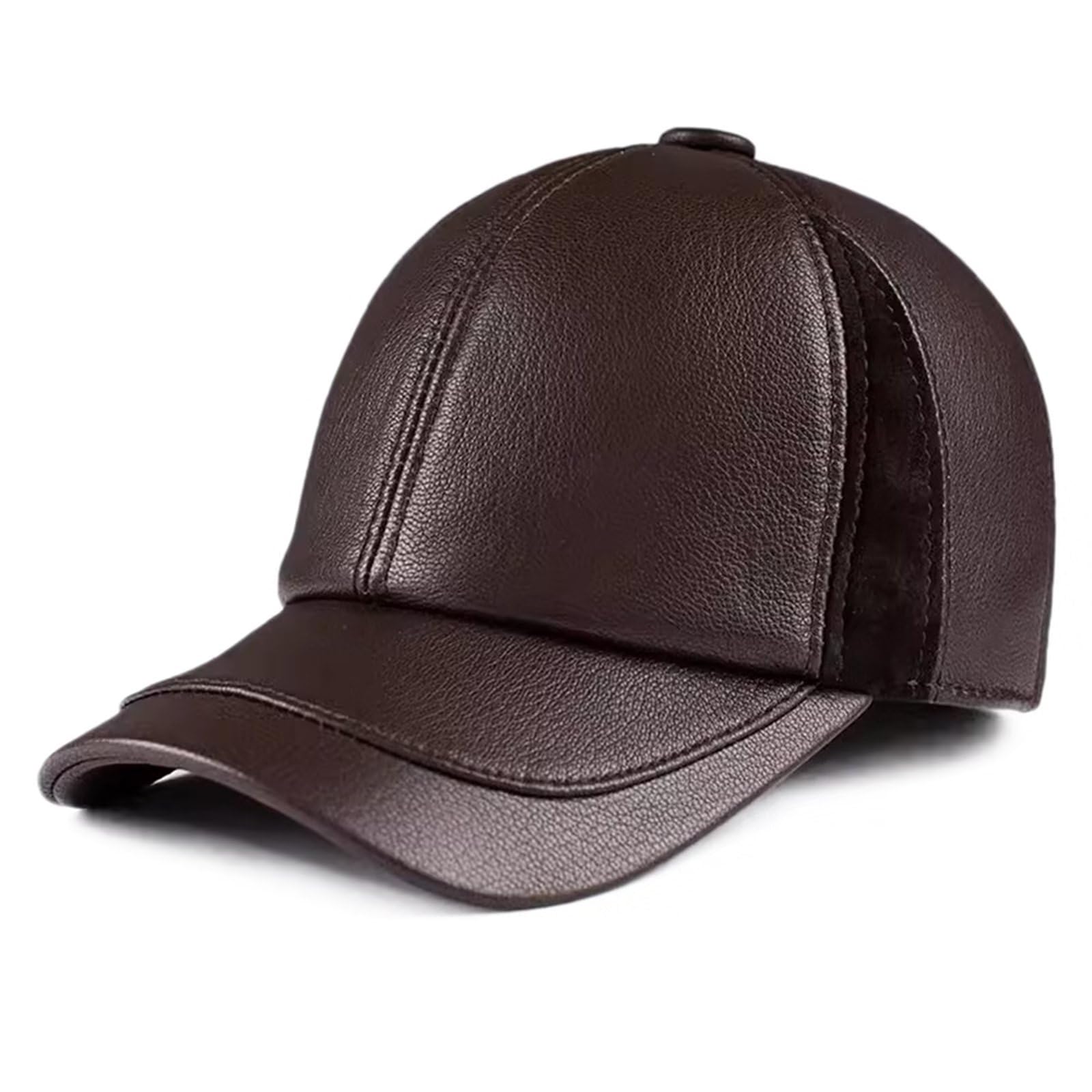 Regulowana skórzana czapka baseballowa, sportowa czapka jesienno-zimowa, kapelusz przeciwsłoneczny, czapka typu trucker, męska czapka golfowa do jazdy samochodem.