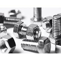 Vista 7 de 265 PCS Tuercas y Pernos 1/4"-20, 5/16"-18, 3/8"-16 Juego Surtido de Tuercas y Pernos Hexagonales de Acero al Carbono, Kit Surtido de Tornillos