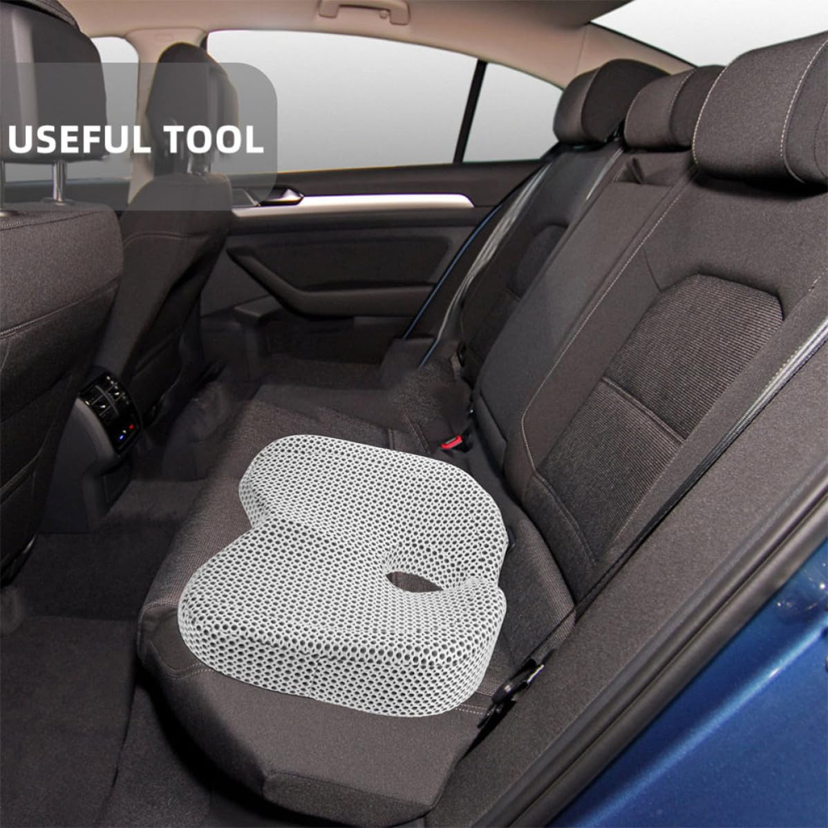 SHINEOFI 2 Stück Orthopädisches Sitzkissen für Auto, Hockerkissen