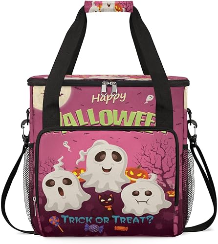 Miniatura 1 de Bolsa de café de fantasmas lindos de Halloween, decoración de Halloween, bolsa de almacenamiento de transporte de viaje, compatible con Keurig