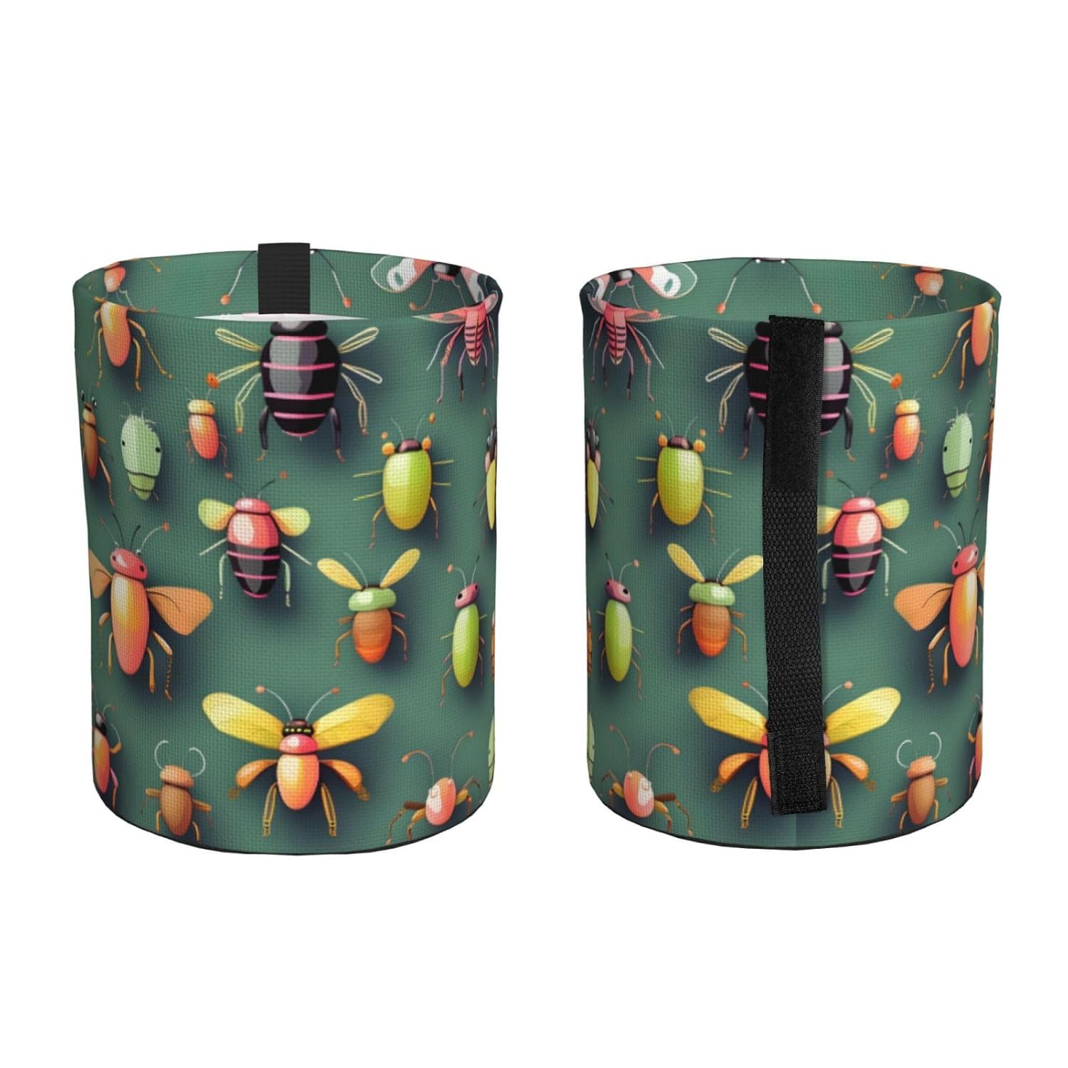 Insect Atlas Hanging car Trash can, Foldable car Trash can, car Storage Box Accessories, Suitable for Travel SUV Truck Sedan image 2