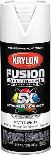 Vista 16 de Krylon Fusion All-In-One K02705007- Pintura en aerosol para uso en interiores y exteriores, transparente brillante, 12 onzas (paquete de 2)