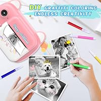 Gyerek Digitális Fényképezőgép 2,4" Kijelzővel 1080P HD 12MP 32GB 5