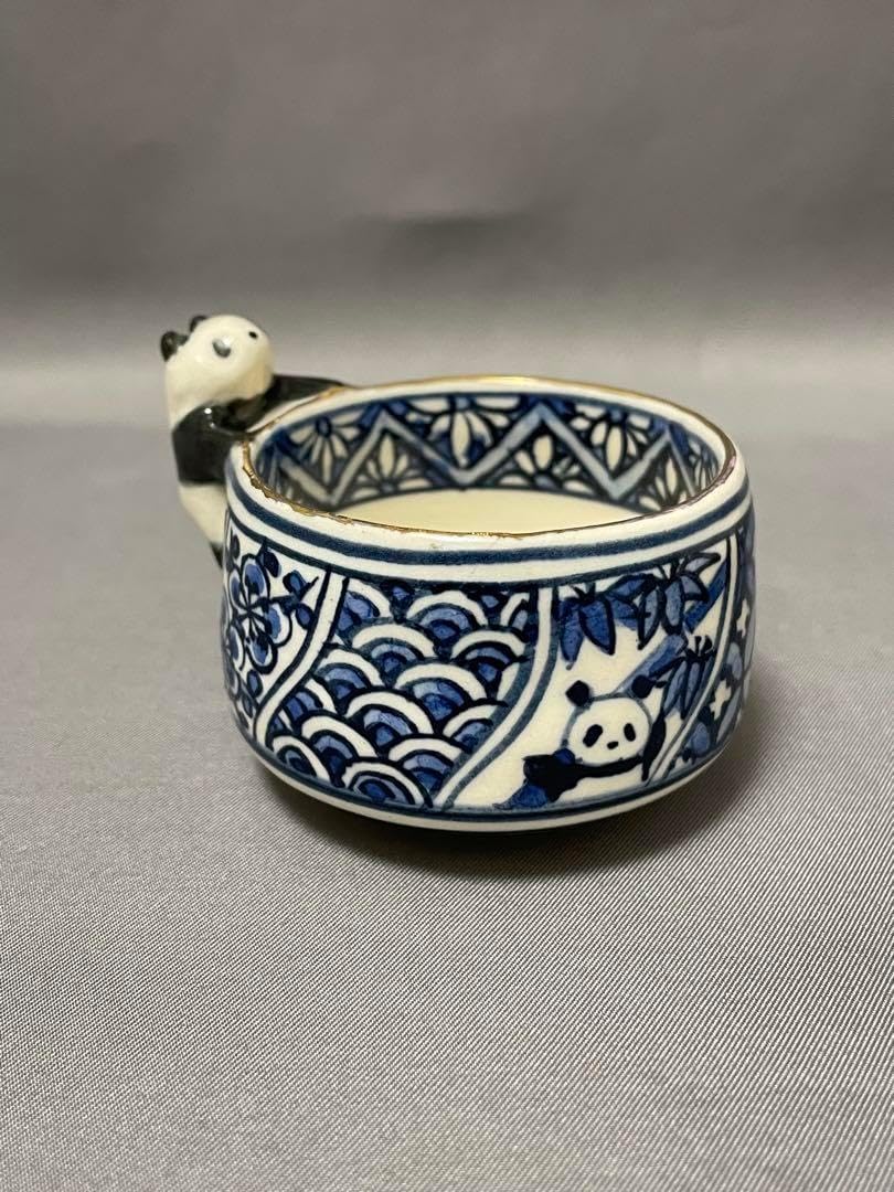 粟田尚子 祥瑞四君子大熊猫盃 【公式通販】