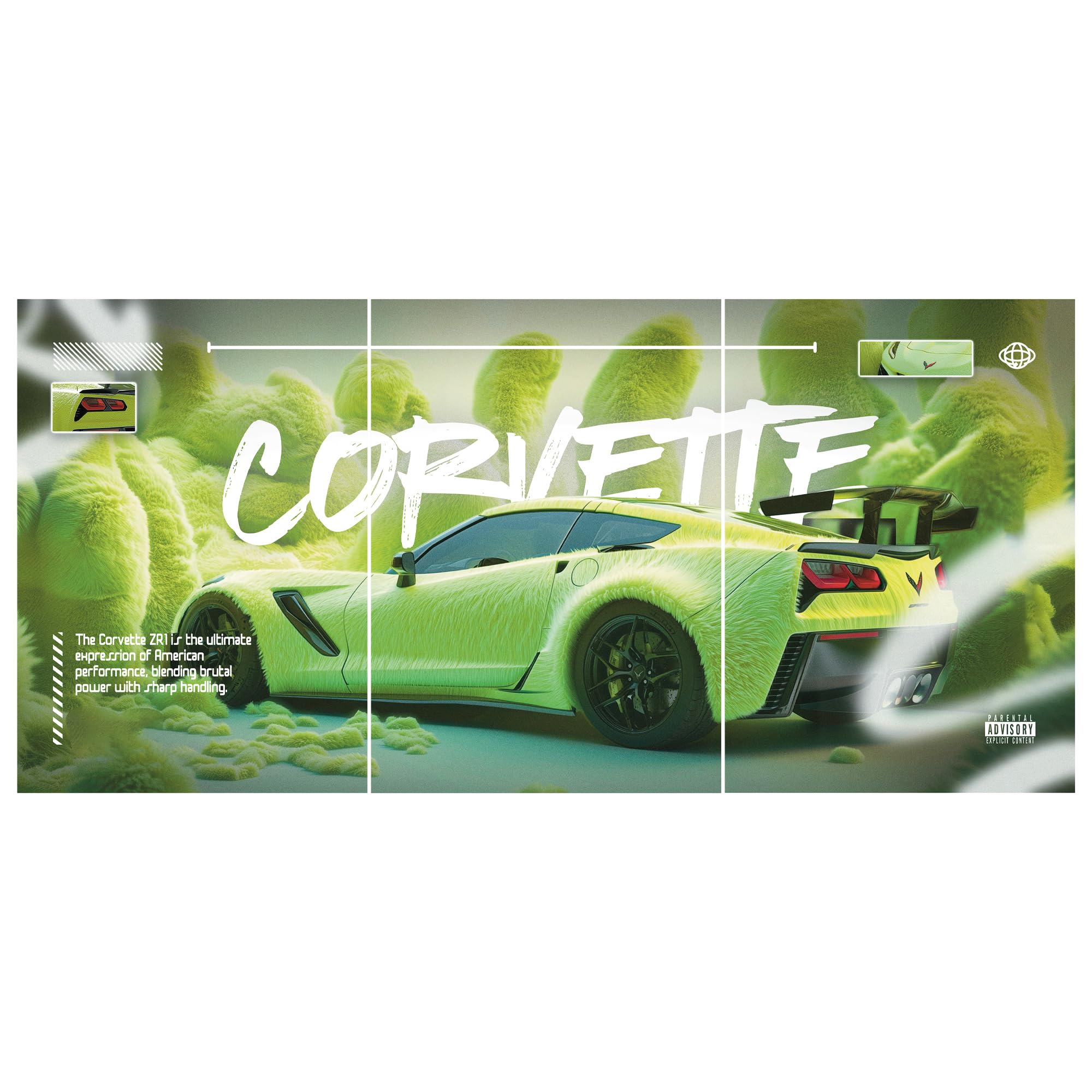 Dodge Hellcat Poster Set - 3 A3 Muscle Car Art -10 Dodge Hellcat Poster Set - 3 A3 Muscle Car Art -10
