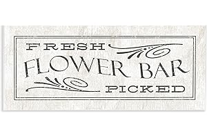 Stupell Industries Flower Bar Sign - Picture Perfect Wall Art