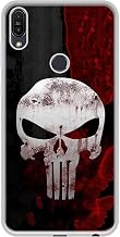 Amazon Brand - Solimo Designer Punisher Skull UV Printed Soft Back Case Mobile Cover for Asus Zenfone Max Pro M1