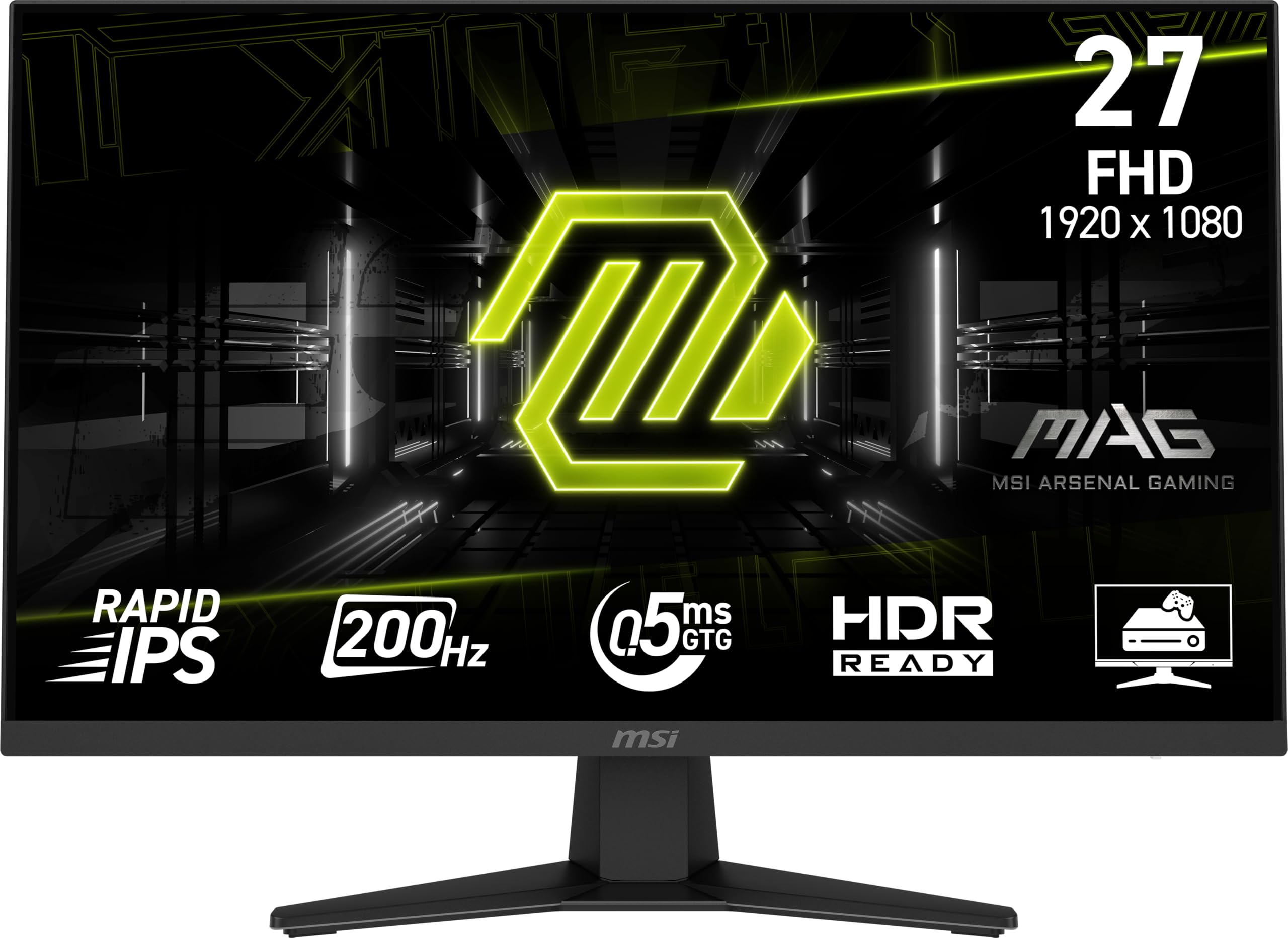 MSI ゲーミングモニター MAG 274F 27インチ 200Hz Amazon.co.jp: msi MAG 274F 27インチ 1920 x 1080 (FHD) ゲーミング