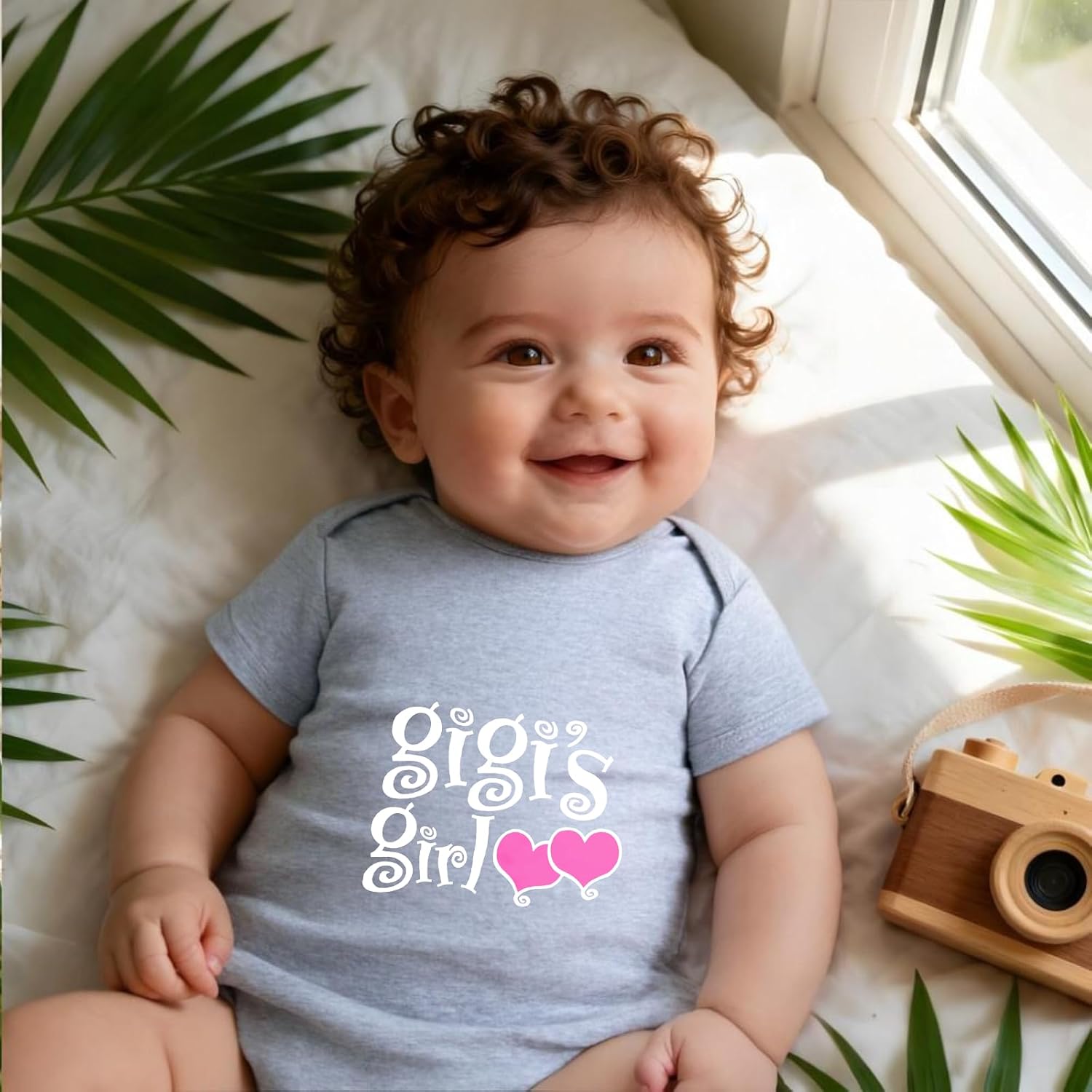 Newborn Baby Bodysuit Funny Girl Clothes Cotton Short Sleeve Infant Outfits 0-18 Months