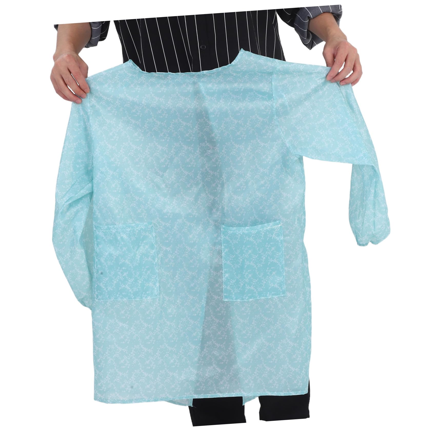 DOITOOL Lot De 10 Tabliers À Manches Pour Femmes Et Hommes Tabliers De Cuisine Vêtements De Travail Pour Esthéticiennes Coiffeurs Danimaux Fournitures Pour La Maison Sécurité