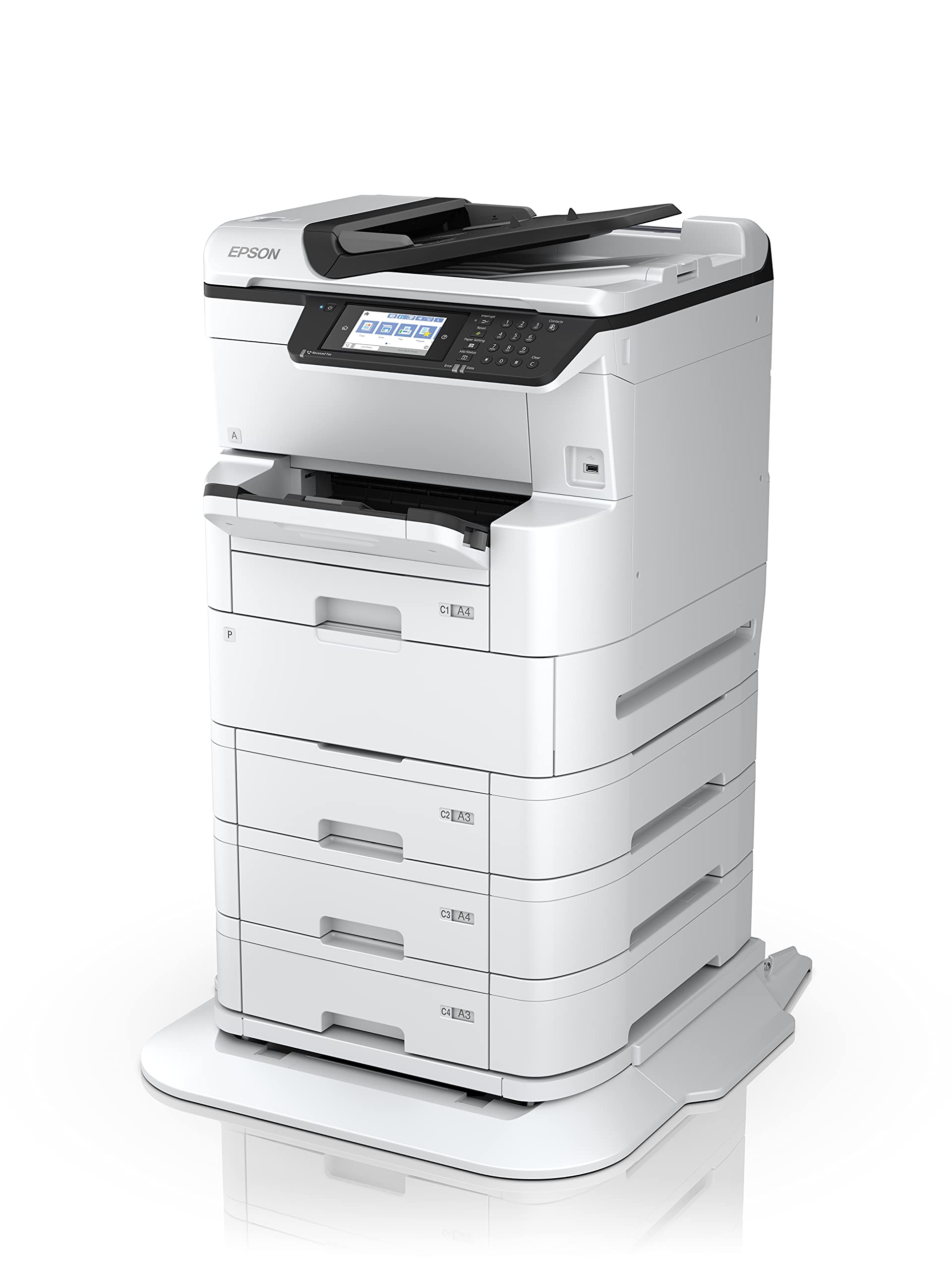 Epson IMPRESORA Workforce PRO WF-C878RD3TWFC, INYECCIÃ“N DE Tinta, IMPRESIÃ“N A Color, 4800 X 1200 DPI, A3, IMPRESIÃ“N DIRECTA, Gri