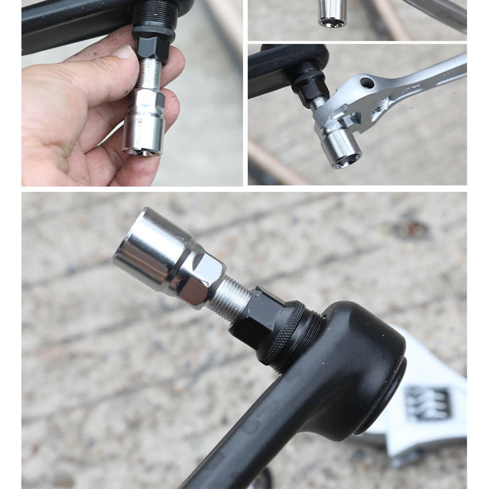 Kit Herramientas Bicicleta Llave De Mantenimiento Resistente Con Estuche | Kit Reparación Bicicleta Carretera Para Cadena, Freno, Sillín, Neumático, Taller Y Garaje