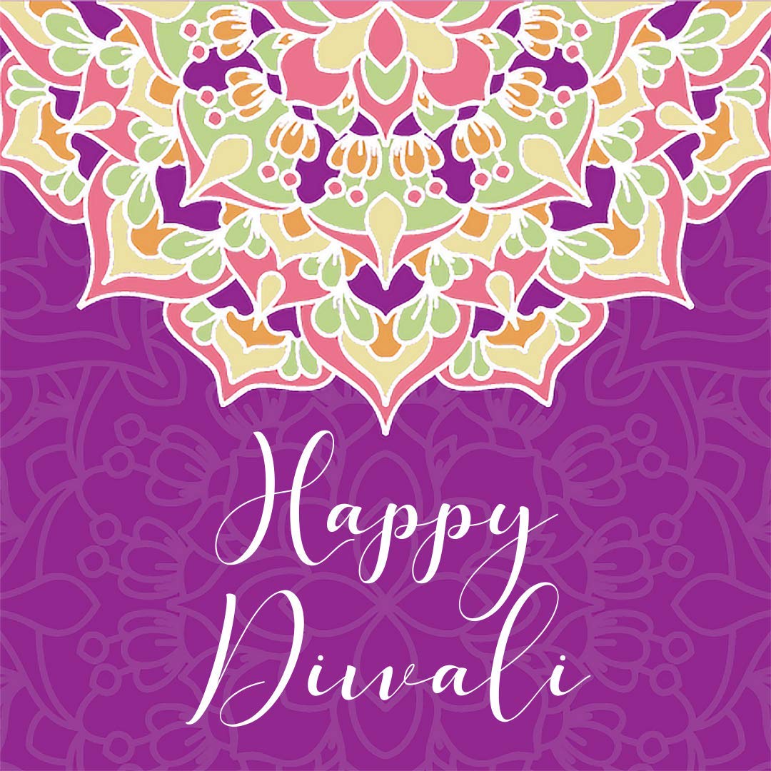 Diwali Grußkarten Set – 6 Mandala Karten Mit Umschlägen, 350 G/m² Hochwertiger Karton