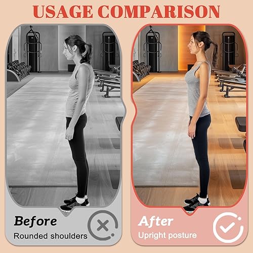 Miniatura 3 de Figura 8 Banda de fitness para entrenamientos en casa, ejercicio de pecho y hombro, banda elástica para entrenamiento de fuerza, hombres y mujeres