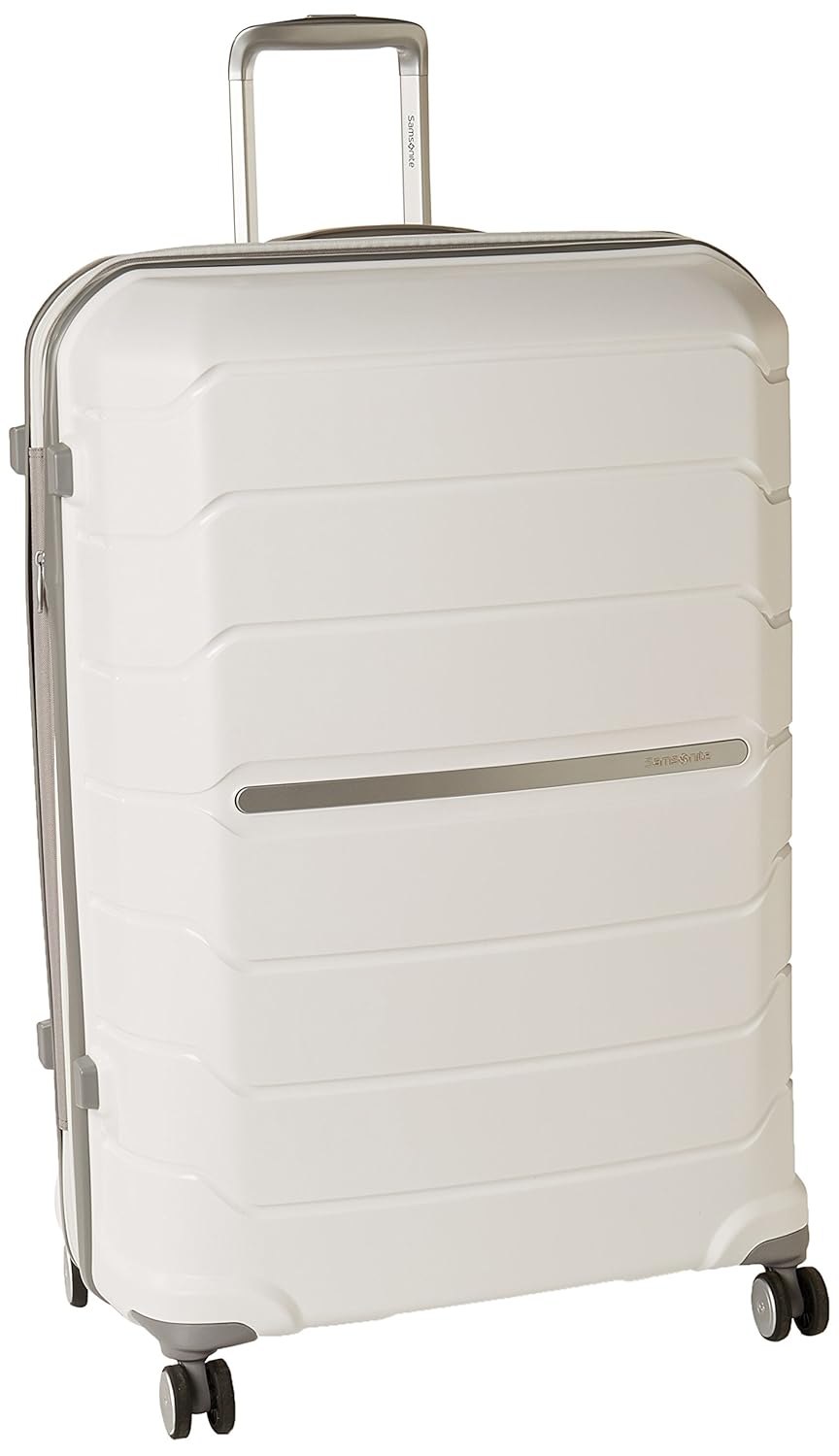Samsonite Octolite Spinner CarryOn Luggage Large White Suitcase Amazon.in Fashion