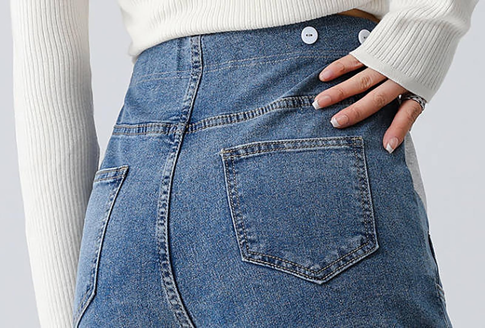 Generisch Pantalones de maternidad para mujer, elásticos, para embarazadas, ajuste holgado, pantorrilla media, ropa de ocio para exteriores, ropa informal moderna