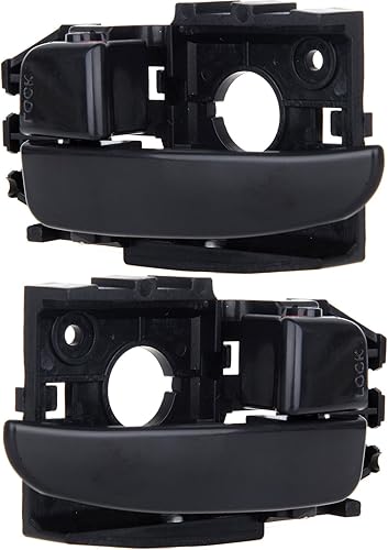 Miniatura 9 de ECCPP Manijas de puerta interior interior interior del lado del pasajero para Hyundai Elantra 2001 2002 2003 2004 2005 para Hyundai Elantra negro