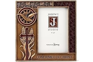 Joseph Studio by Roman Confirmation 7.5"H Confirmation Frame 4x6