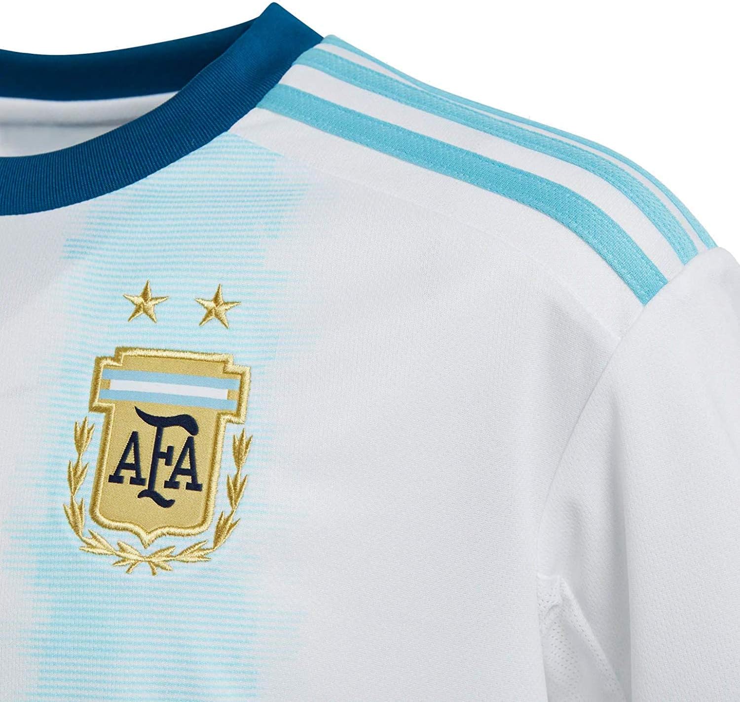 adidas Men's Soccer Argentina Home Jersey (XX-Large) White/Blue