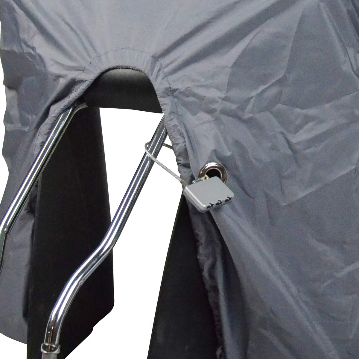 sicuro - Regenschutz für Fahrrad-Kindersitze mit Schloss