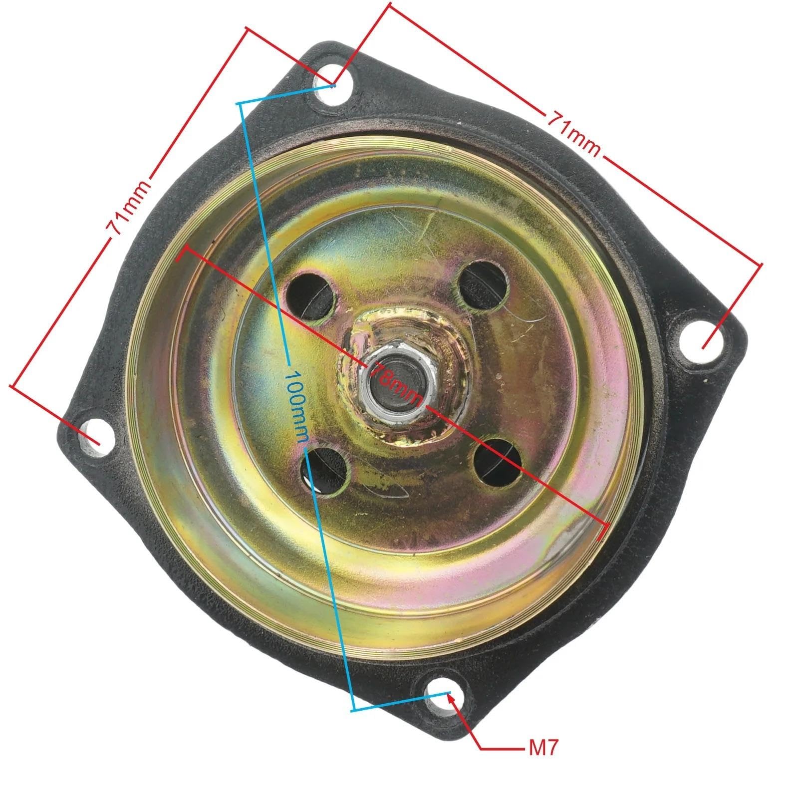 piñón Frontal de Acero Para Mini Moto 47cc 49cc