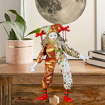 Amazon | MERIGLARE ピエロモデル ピエロ人形 アートウェア