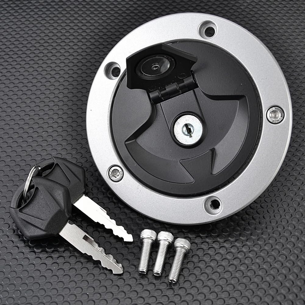 Pasuje Do Kawasaki Ninja 650 EX650 ER650 ER-6N KLE650 ZX1400 ZZR1400 EN650 ZX-14 ER6N Pokrywa Zbiornika Paliwa Klucze Korek Blokowanie wlewu paliwa