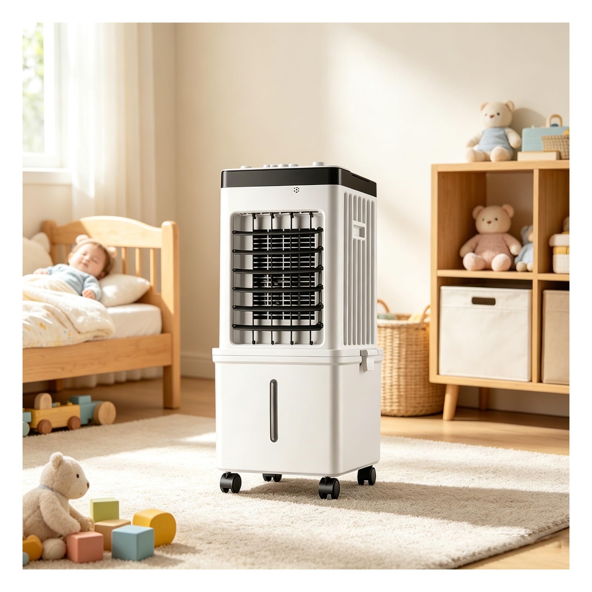 Qweasdf A Portable Ir Conditioners,3-In-1 Evaporative Cooling Fans