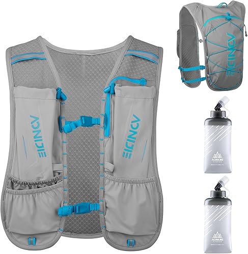 Miniatura 28 de Azarxis Chaleco de Hidratación para Correr Mochila 5L 5.5L para Mujeres y Hombres para Correr en Senderos Carrera de Maratón Ciclismo Senderismo #2