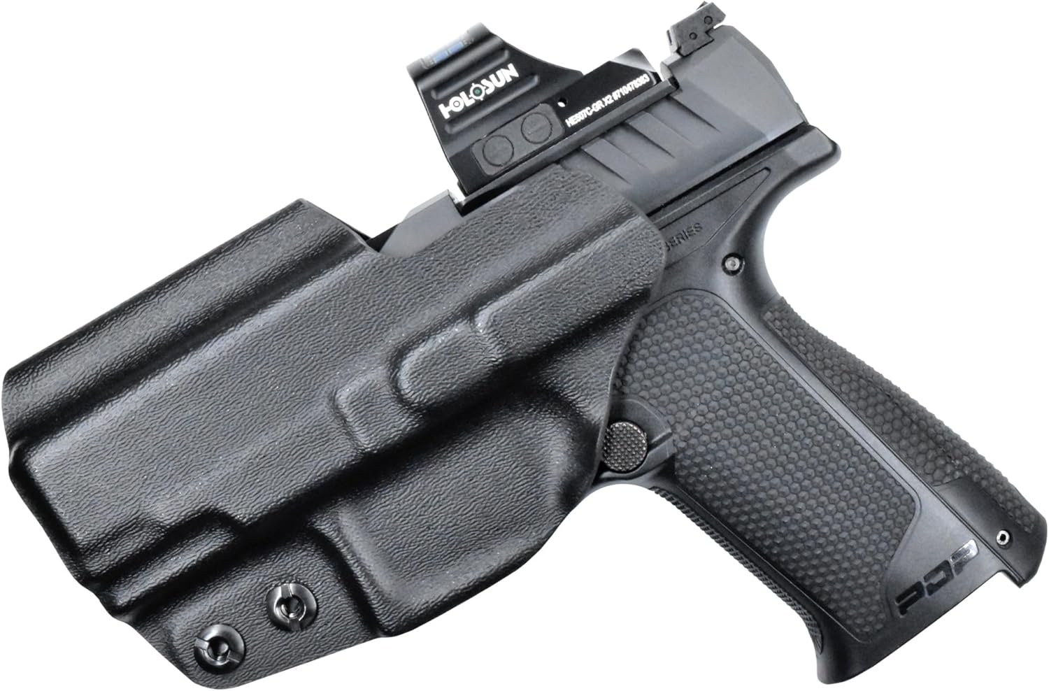 IWB Tuckable Claw Holster - Inside The Waistband - Red Dot Ready fits Walther PDP F Series 3.5''