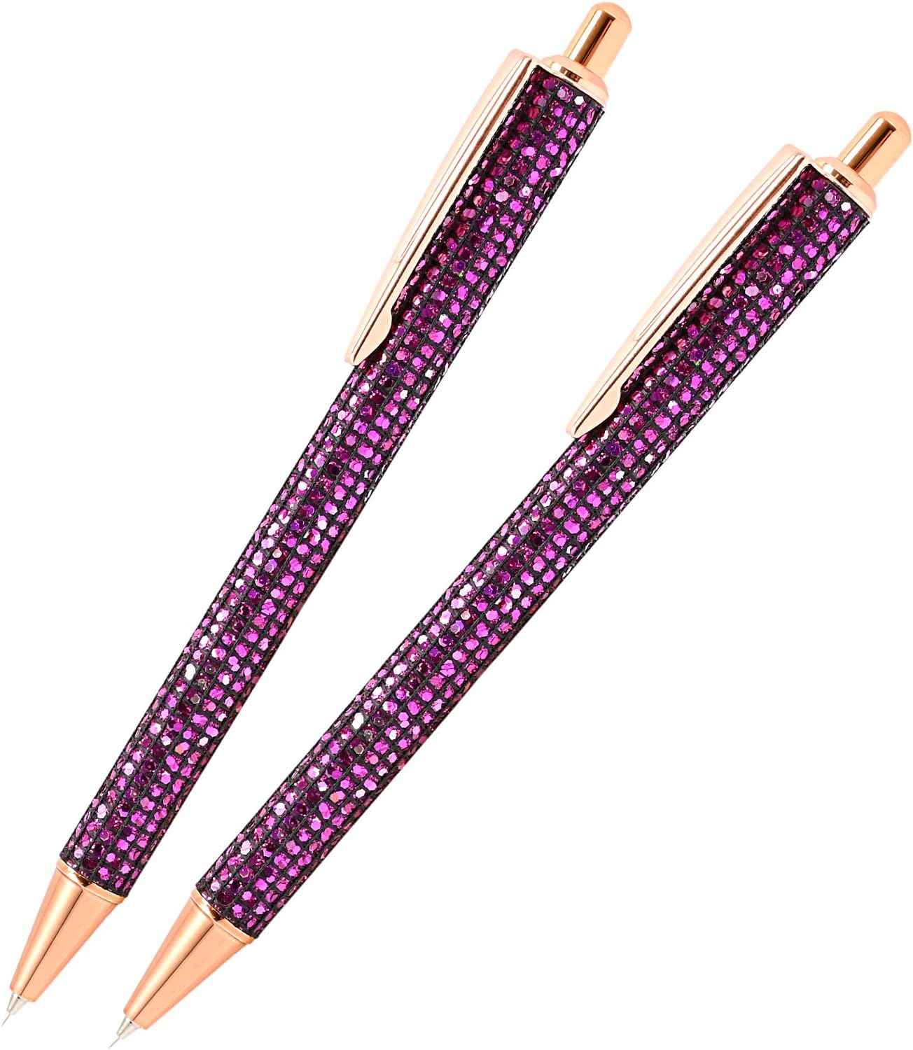 NEWISHTOOL 2 Pack Glitter Purple Pin Pen, Air Release Pin Pen Weeding Tool Craft Weeding Pen for Weeding and Removing Vinyl Adhesive Negative Pieces Vinyl Weeding Tool