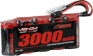 Venom 6v 3000mAh 5-Cell Large Scale Receiver NiMH Battery