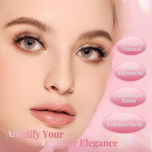 Miniatura 4 de Veda TINDA 03 - 5 pares de pestañas postizas de visón esponjosas, pestañas postizas de anime 3D, estilos de mezcla individuales, reutilizables para