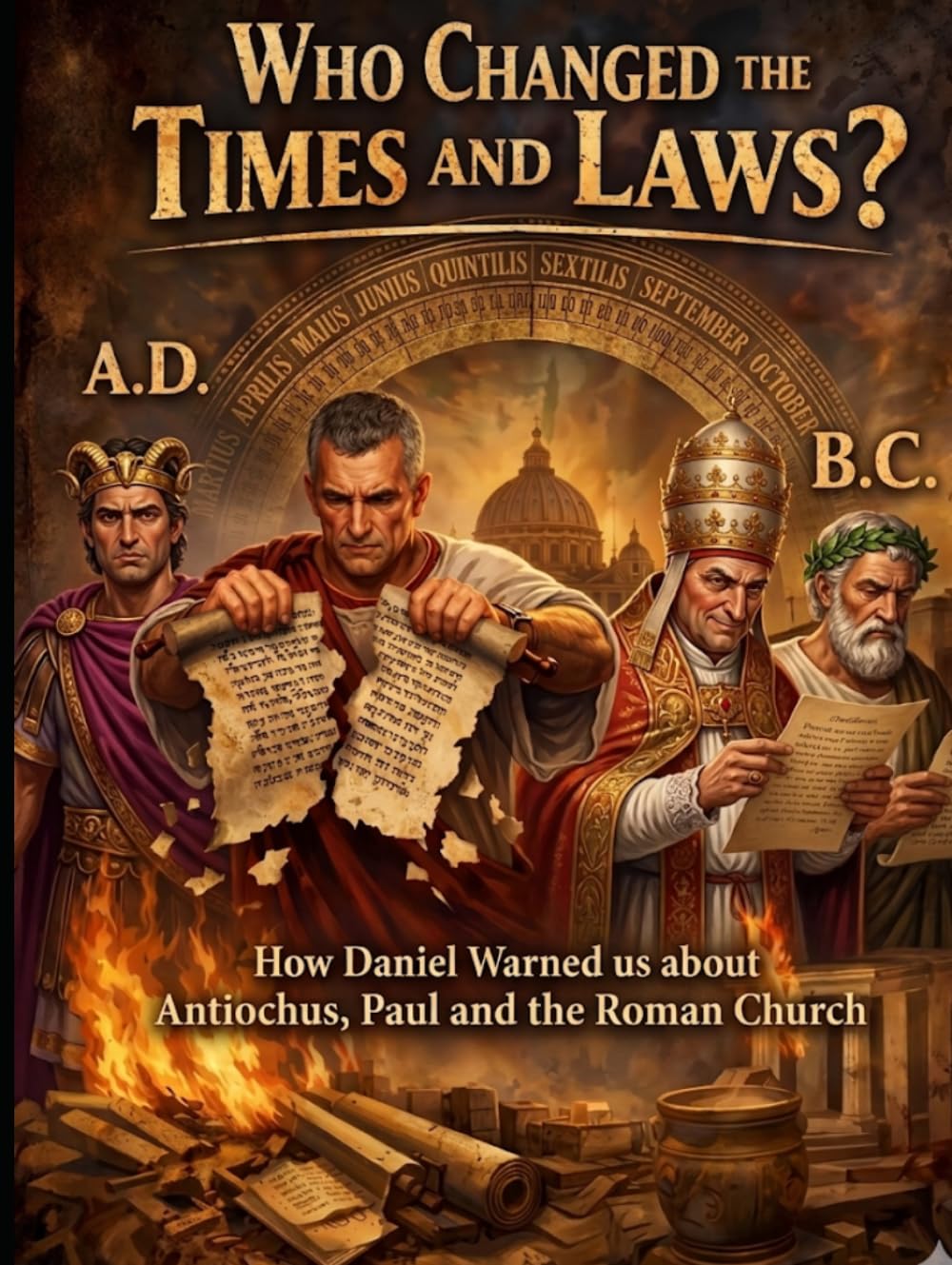 Who changed the Times and Laws?: How Daniel Warned us about Antiochus, Paul & the Roman Church