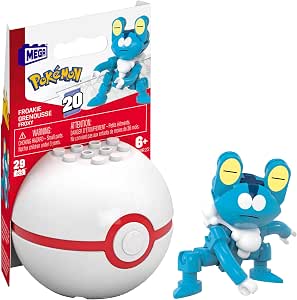 ega Construx Pokéon Pokeball con figura de bloques de construcción de