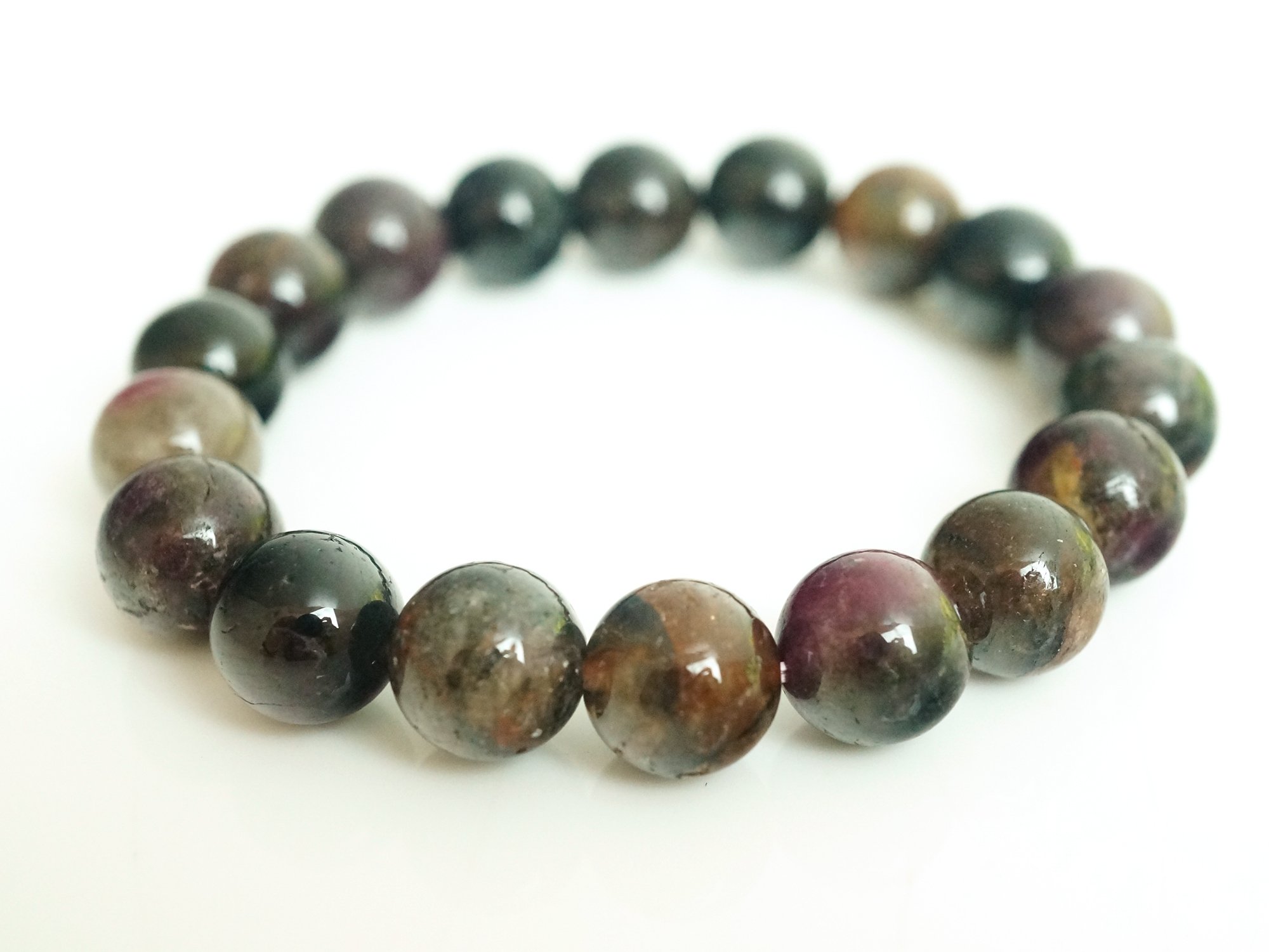 ⭐︎【高級】トルマリン ブレスレット 11mm 40g 鑑別書付き トルマリン