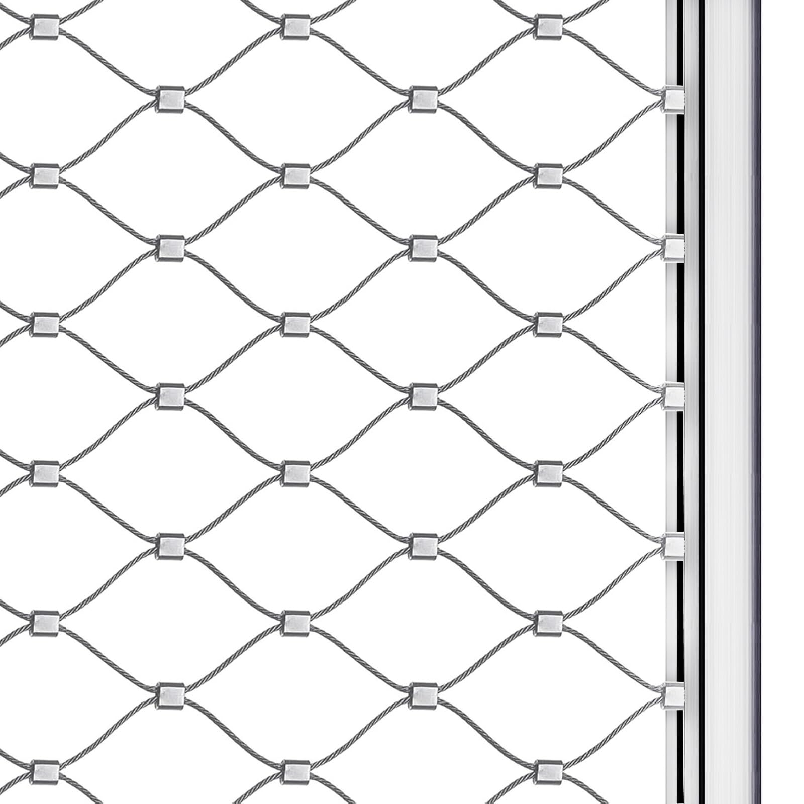 Filet en câble d'acier antichute : la solution extérieure premium contre le vide et les fuites