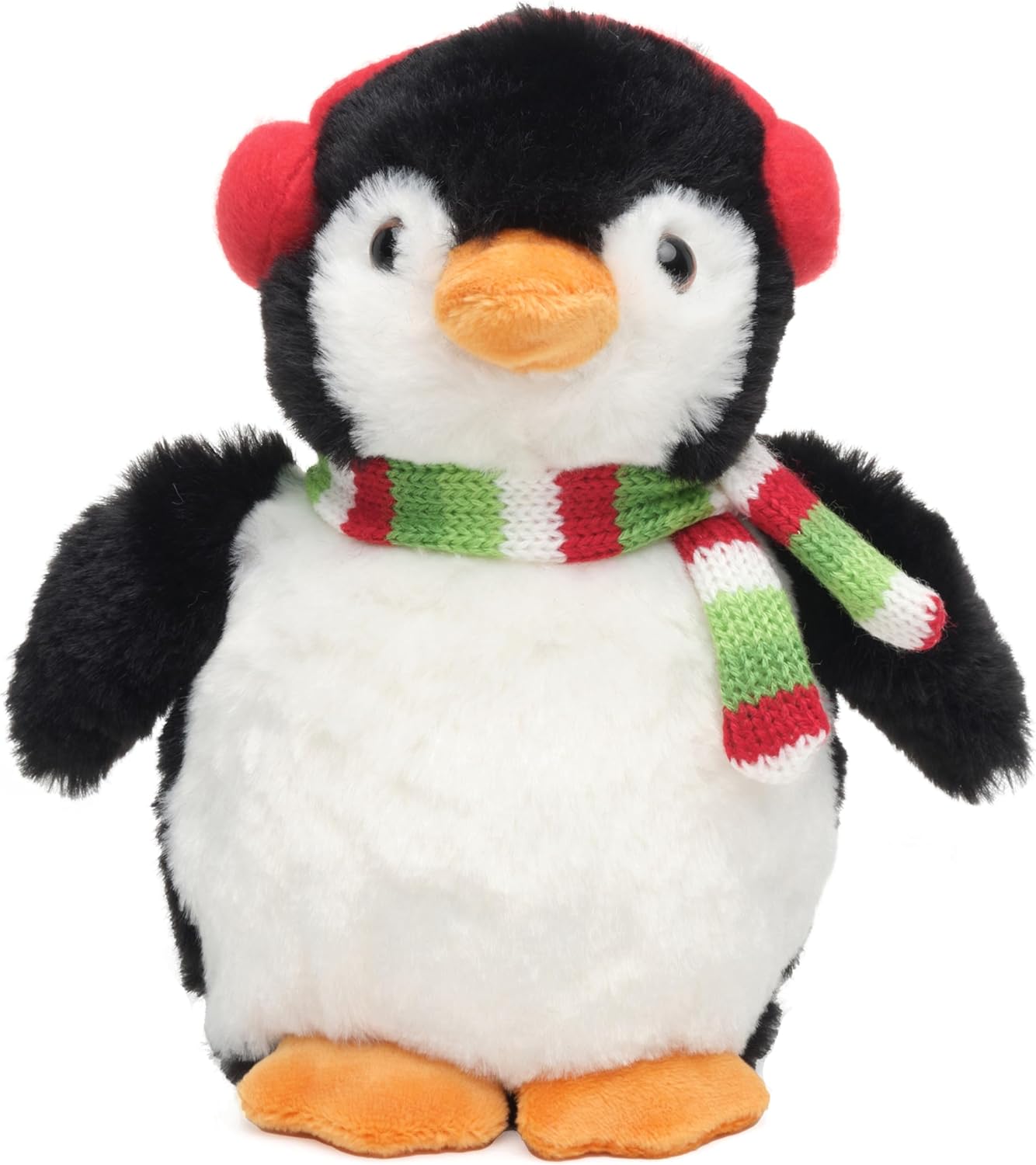 Bearington Flurry the Holiday Penguin Stuffed Animal, 7 Inch Christmas Plush, Ideal Christmas Penguin Gift for Toddlers, Kids & Teens Mr. Flurry
