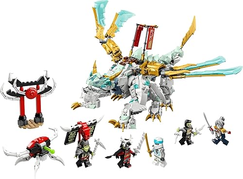 Miniatura 3 de Lego Ninago Set of 4 71786 Zanes Ice Dragon, 71783 Kais Mech Bike EVO, 71782 Coles Earth Dragon EVO & 30593 Lloyd Suit Mech Polybag