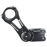 Bike Stem 0-70 Degree 31.8mm Bicycle Stem Extender Riser Adjustable for MTB Mountain Bike Road Bike BMX 90mm 110mm 145mm