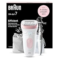 Braun Silk-épil 7 Epilatore Elettrico Donna Con Testina Ampia Per Una Epilazione Semplice