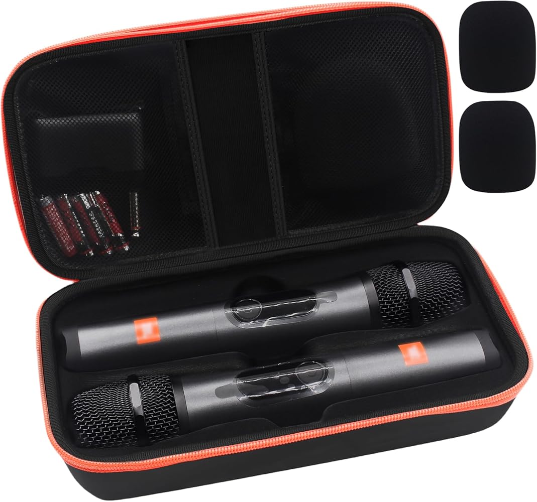 その他 JBL PartyBox Wireless Mic with hard case Amazon.com: Wireless Microphone Case Compatible with JBL