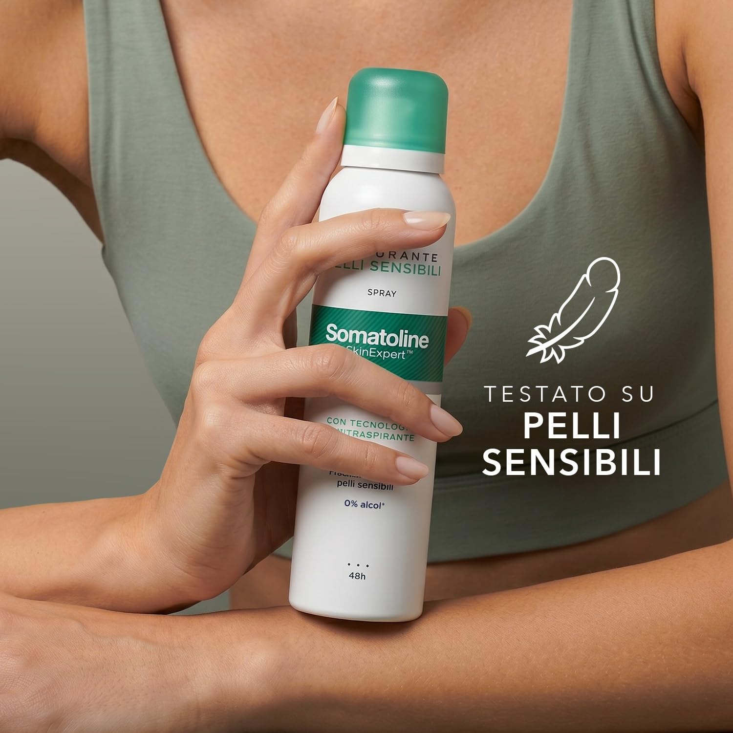 Somatoline SkinExpert Deodorante Pelli Sensibili - Antitraspirante 150 ml (Confezione da 4)
