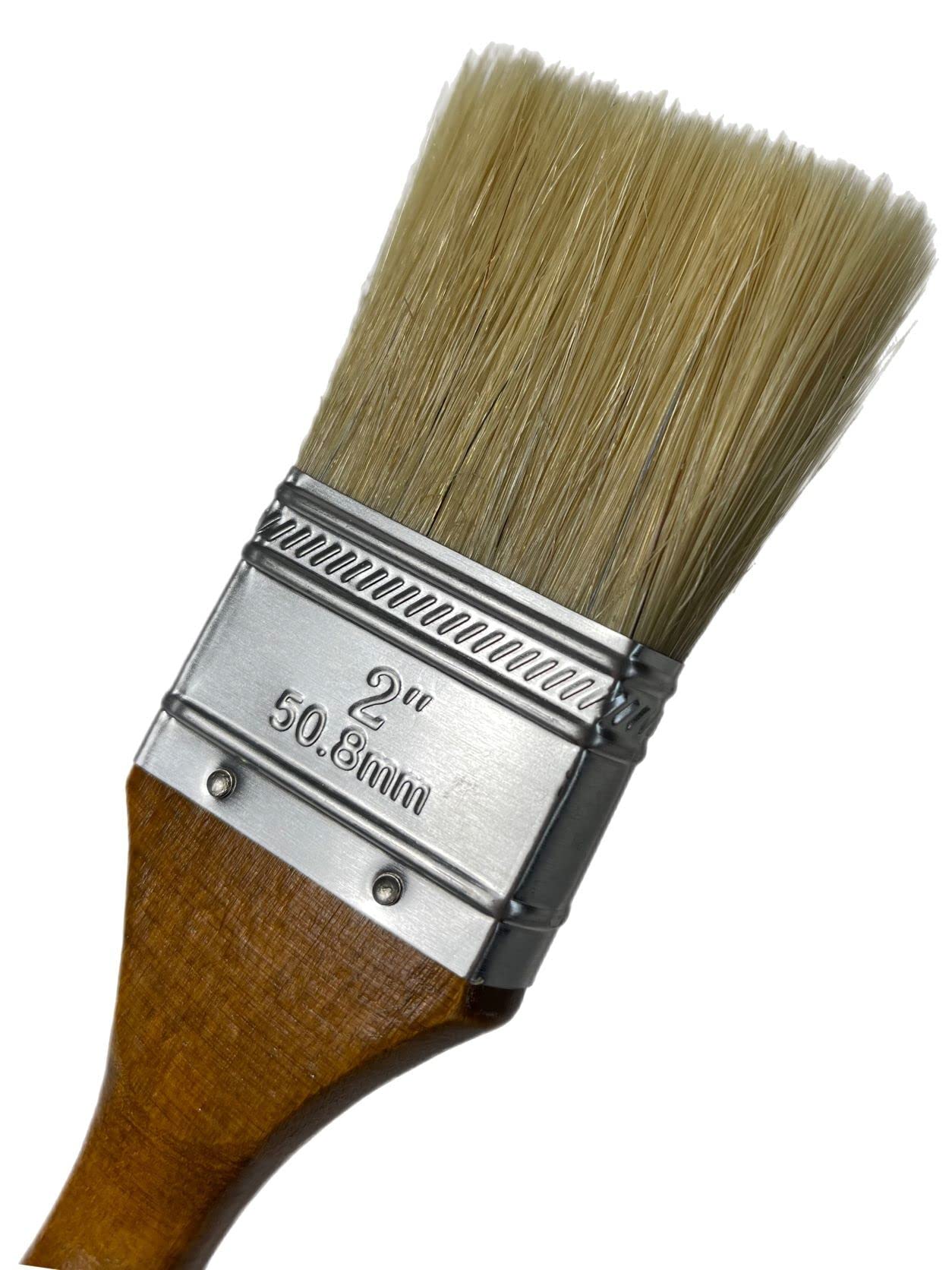 Pincel plano para barniz, 96 pinceles universales, 50 mm