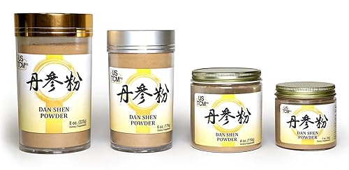 Miniatura 4 de Dan Shen Polvo Salvia Miltiorrhiza Polvo de raíz de salvia roja 120mesh (6oz)