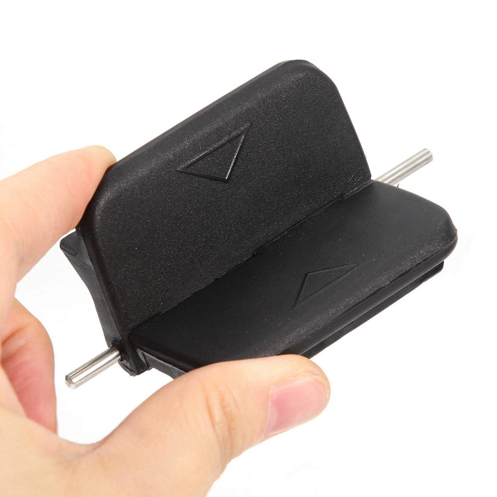 OUKENS Empuñadura de liberación de puerta corredera de coche, empuñadura de abridor de cristal de ventana corredera lateral de coche apto para Caddy/Multivan/Caravelle T5 T6 2K0847781